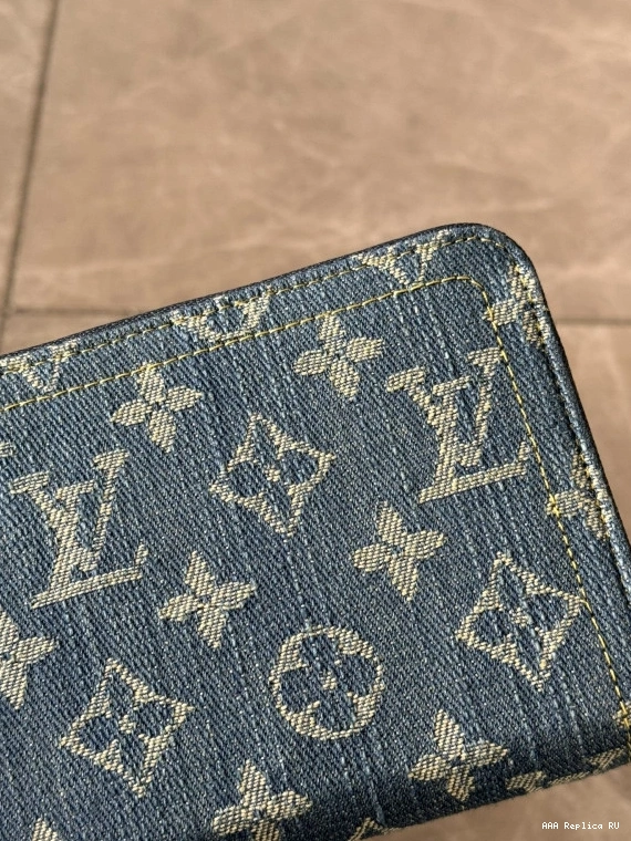 Aaa replica bags LOUIS VUITTON WALLET ZIPPY 0707